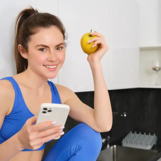Woman joyfully to reduce stress and boost brain health